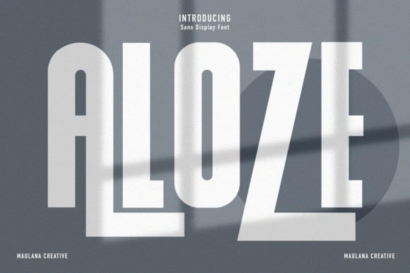 Aloze: A Versatile Sans Serif for Campaigns