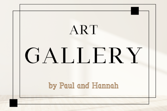 Art Gallery Font: Elevate Your Campaign Visuals