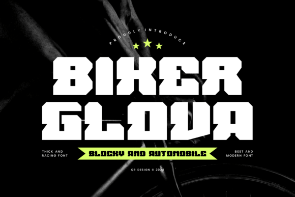 Biker Glova: The Display Font That Brings Handmade Products to Life