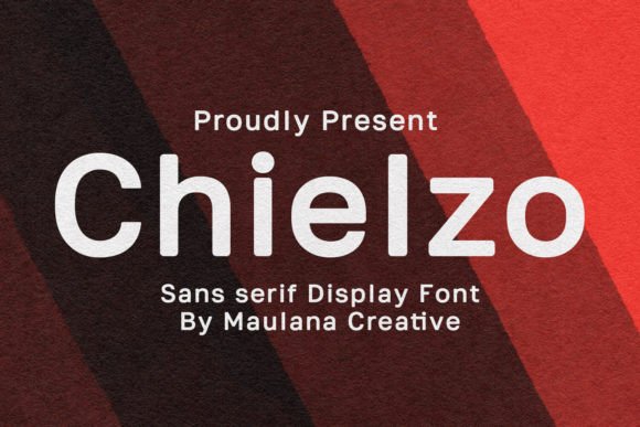 Chielzo: A Playful Rounded Font for Modern Web Design