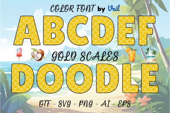 Gold Scales: A Display Font for Elegant Editorial Design