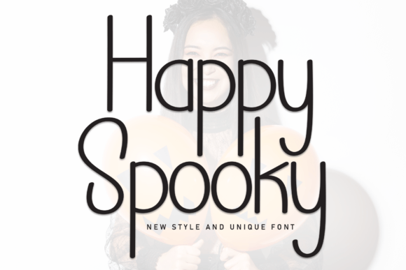 Happy Spooky Font Review: A Playful Typeface for Campaign Design
