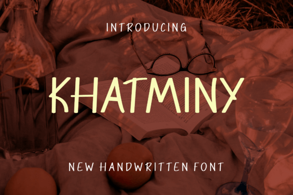 Khatminy: A Modern Display Font for Editorial Design