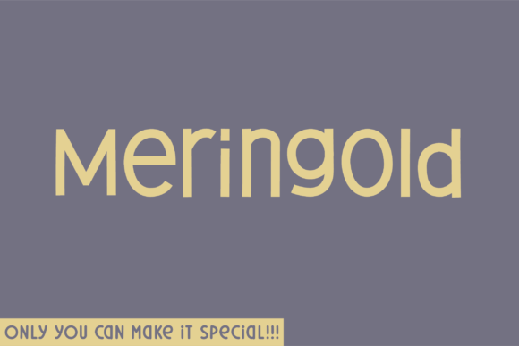 Meringold: A Sans Serif Display Font That Earns Its Place in Campaigns