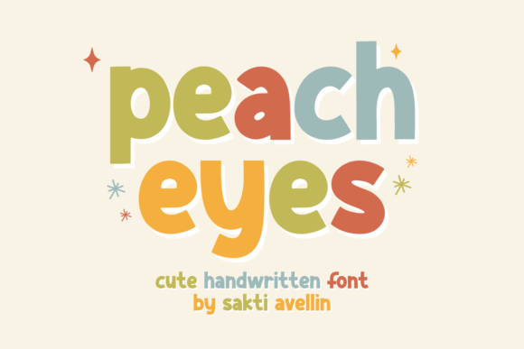 Peach Eyes: A Handwritten Font That Brings Warmth to Editorial Design