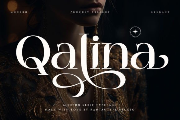 Qalina: A Serif Font Built for Digital Brand Identity