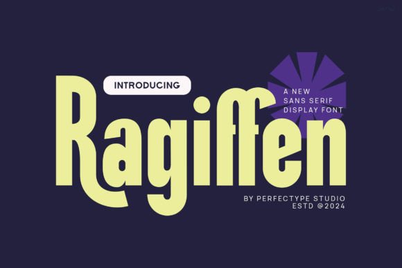 Ragiffen: A Bold Sans Serif Typeface for Modern Web Design