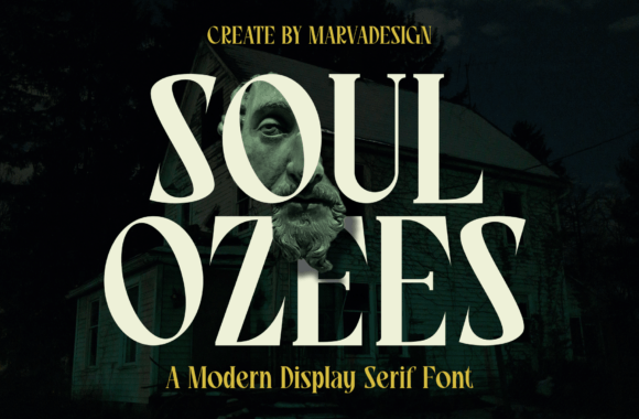 Soul Ozees: A Serif Font That Brings Handmade Products to Life