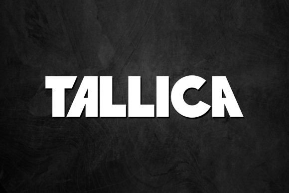 Tallica: A Gothic Sans Serif Font Built for Small Business Branding