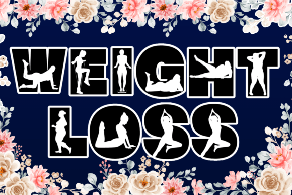 Weight Loss Font: A Playful Decorative Typeface for Crafters