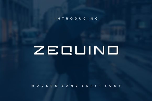 Zequind: A Modern Font for Small Business Branding